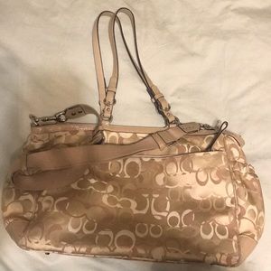 Coach diaper messenger bag